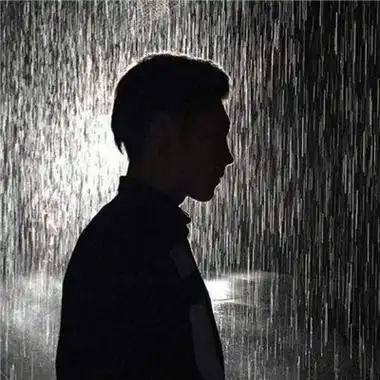 孤独头像男 抽烟