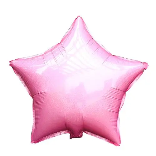 18寸五角星铝膜气球六一生日派对宝宝宝百天周气球