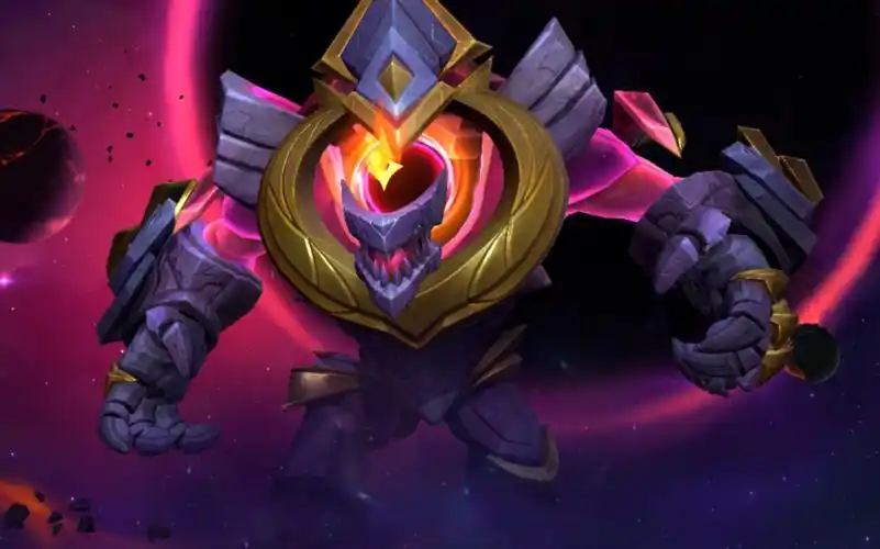 英雄联盟手游最肝的皮肤暗星石头人开箱