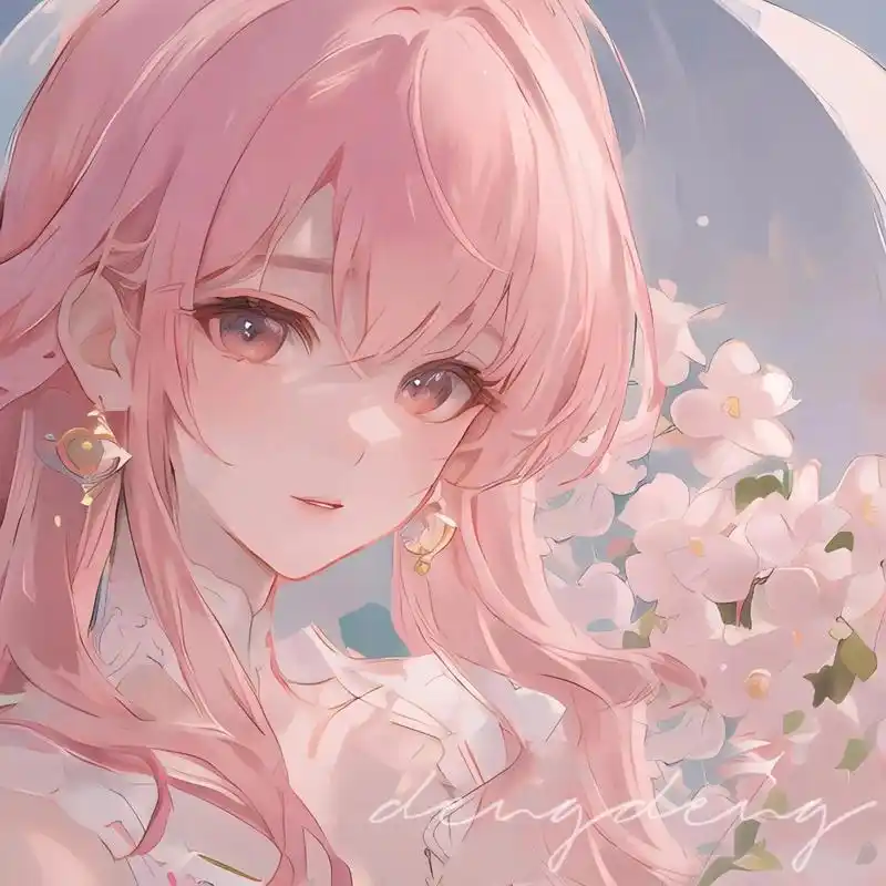 头像越粉,_____.|二次元粉色系闺蜜头像