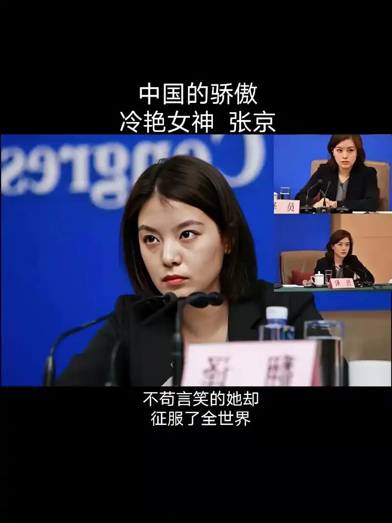 抖音图文来了 来自外交翻译张京最霸气的一句英文:你们没有资 - 抖音