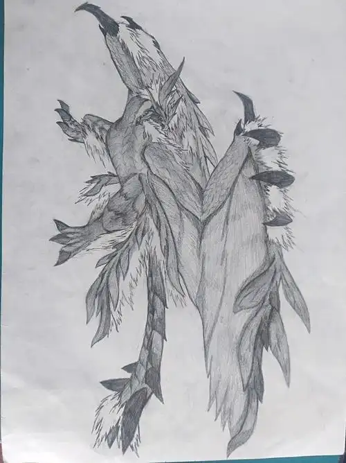 手残党的作品,怪物猎人的"设计"与绘画