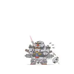 高达简笔画q版高达简笔画q版扎古