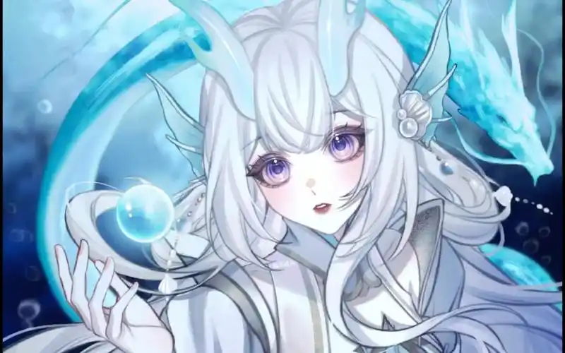 王者荣耀西施绘画过程