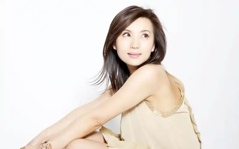 万人迷陈好知性迷人绝美写真电脑壁纸