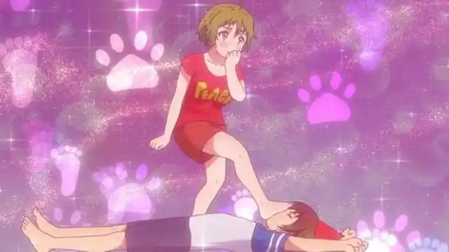 动漫被少女用脚踩是什么感受是无所谓还是脸皮够厚呢