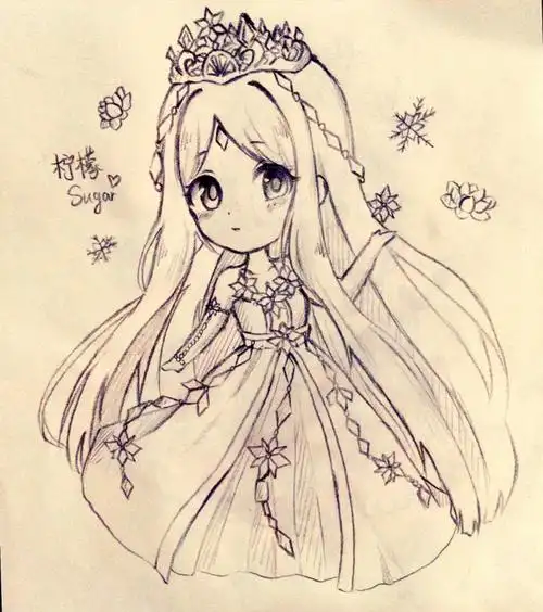 可临摹,勿盗#叶罗丽精灵梦冰公主  #精灵梦叶罗丽  #叶罗丽精灵梦