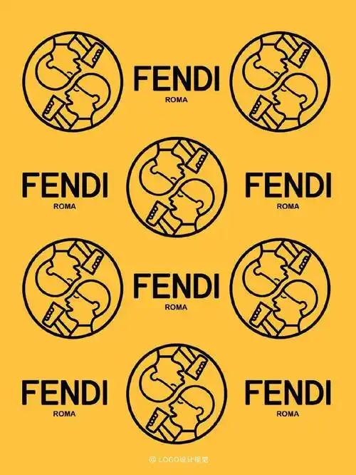 喜茶联名fendi,新logo源于"老佛爷"笔下的双f!_karl_标志_服装