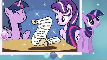 小马宝莉魔法涂色:紫悦与星光熠熠