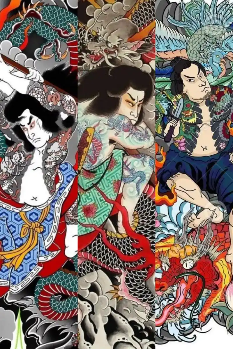 九纹龙史进的绰号自然是因为身上的九条龙的 - 抖音