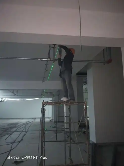 图纸 2: 现场施工过程巡视检查 3:  悦江阁    5#楼室外泛光灯配管 4