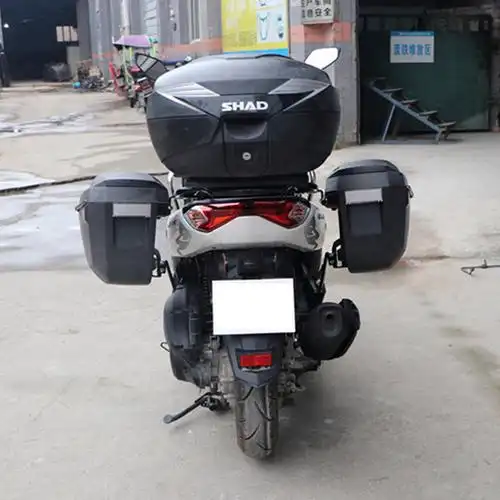 适用于夏德2020款雅马哈nmax155改装尾箱边箱三箱猛士摩托车尾箱