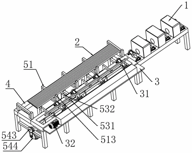 一种中频加热电炉的管材送料机构的制作方法