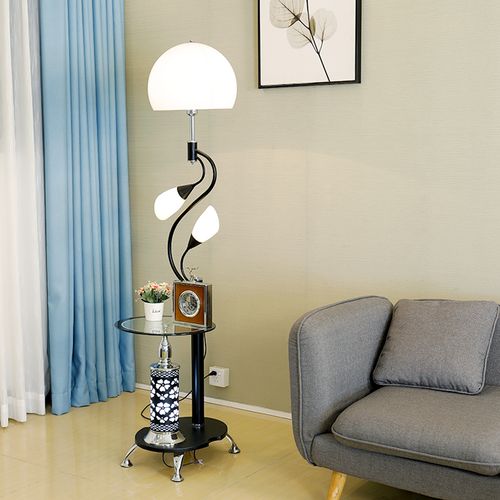 茶几落地灯简约现代客厅沙发卧室床头装饰创意装饰落地灯