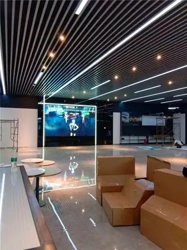 广汽新能源展厅吊顶型材铝方通供应厂家