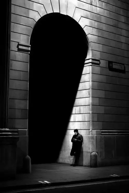 20张极简的黑白摄影作品光影之美提升审美