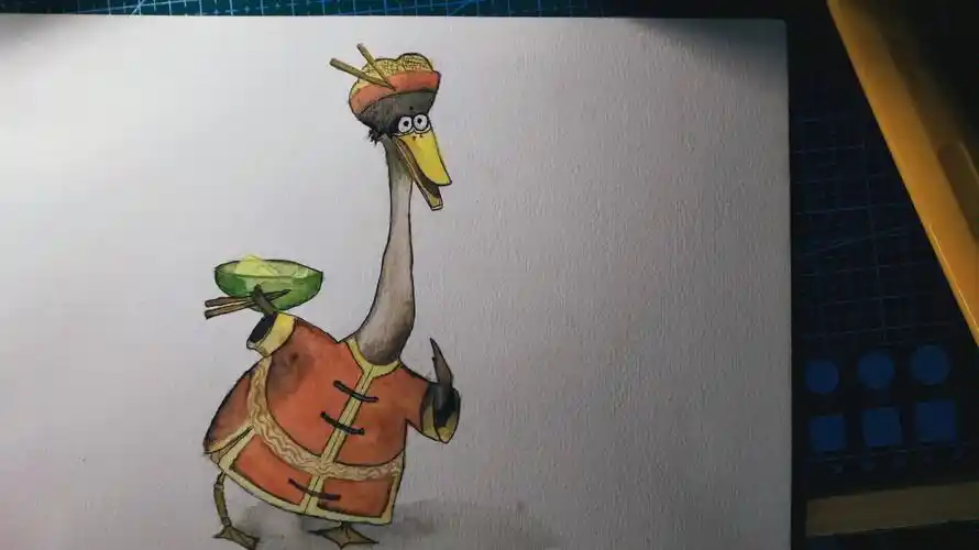 功夫熊猫--鸭子老爸_哔哩哔哩 (゜-゜)つロ 干杯~-bilibili