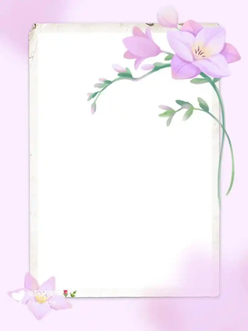 94春日花花～是心动的感觉呀|空白底图素材 90我是阿念 96年二胎