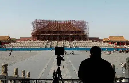 图文:故宫太和殿保护维修工程即将进入实施阶段(1)