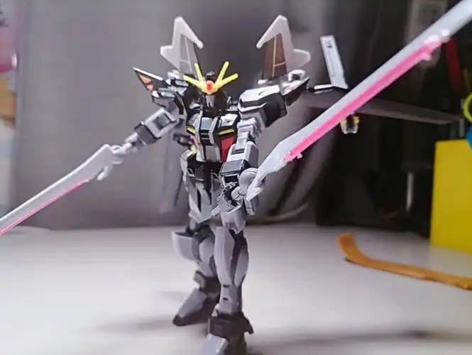 人生中第一个高达模型,黑强袭出厂