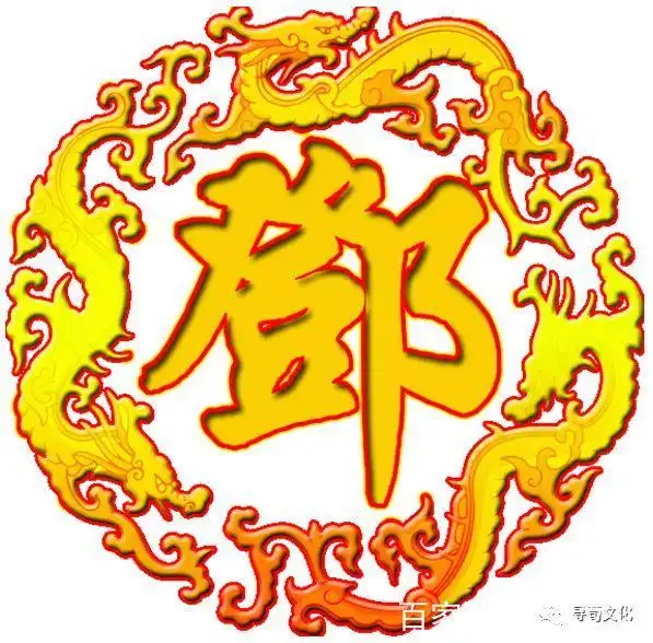 邓姓氏的汉字演变和姓氏文化过程荀卿庠整理