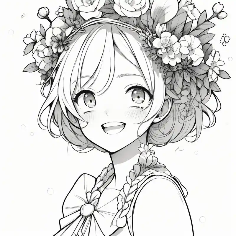 动漫风96黑白头像大赏