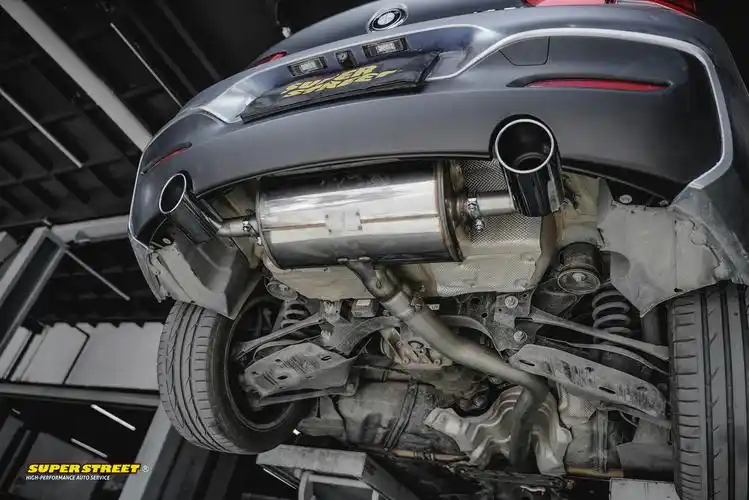 改装日记-宝马1系125i改装supersprint中尾段排气_搜狐汽车_搜狐网