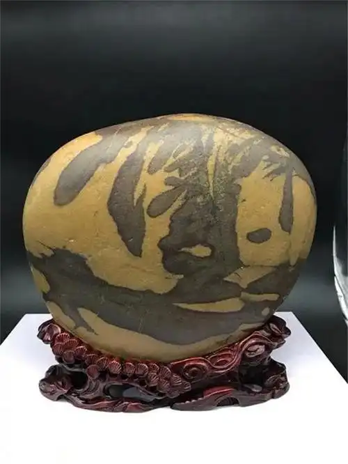 03年青岛大哥捡到熊猫奇石,有人出价百万也不卖,专家估值1.5亿