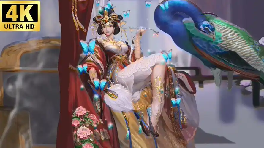 4k120【温婉华贵*吴苋】重制修复动态壁纸