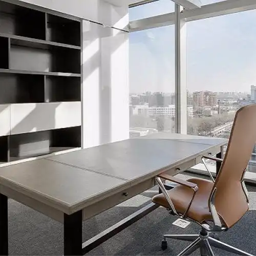 现代办公室装修效果图|背景墙|移门|灯带|对比色_网易订阅