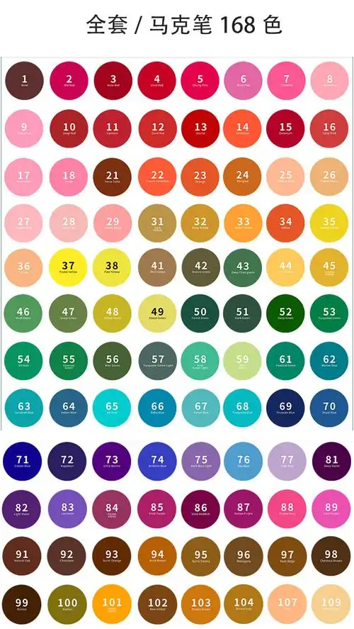 动漫专用套装绘画本touch马克笔店晨光七创社联动得力凡学生30色五礼