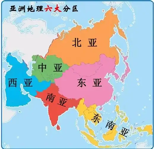 高中地理——每日讲1题(亚洲的地形,气候,六大地理分区)