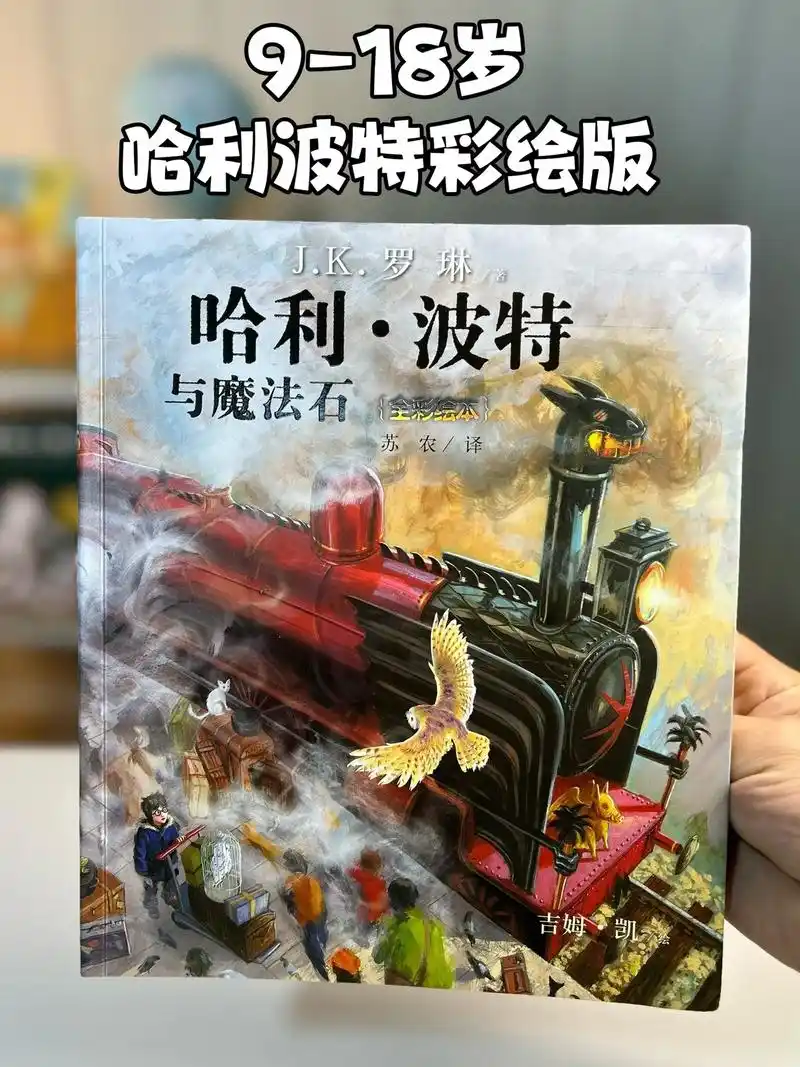 哈利波特彩绘版.#图文掘金计划 #适合小学生的课外读物推荐  - 抖音