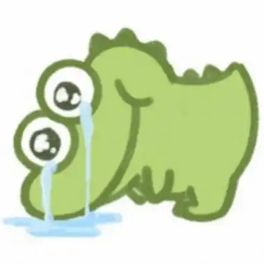 抹茶旦旦小鳄鱼头像图片可爱超萌