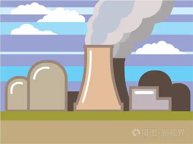 核发电厂矢量图