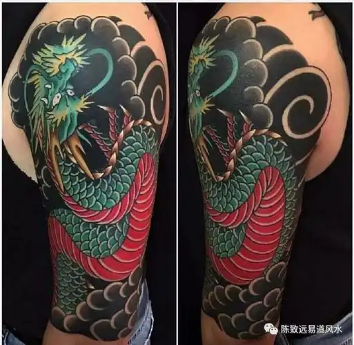 这种纹身凶相连连.且不说骷髅和玄武将给你带来诸多凶星.