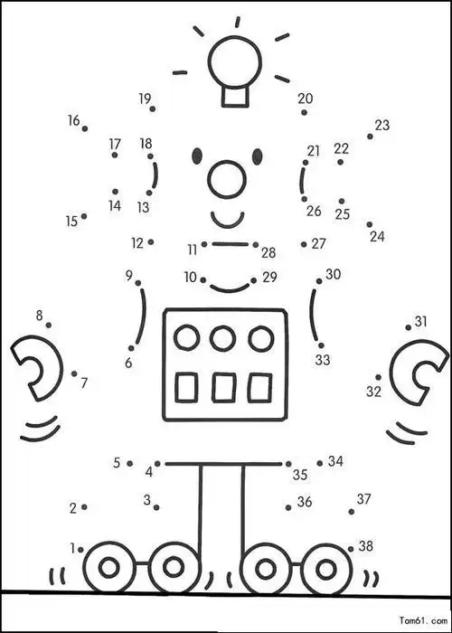 数字连线2图片简笔画图片少儿图库儿童资源网