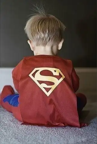 可爱 萌 孩子 背影