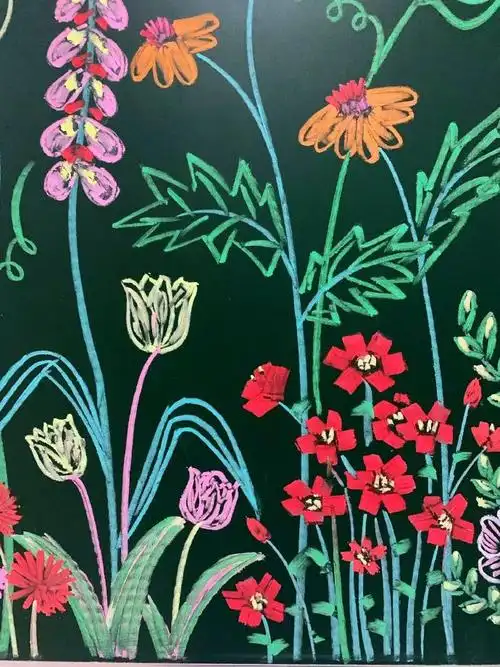 粉笔画能有多惊艳##黑板画##创意儿童画##手绘##绘画素材