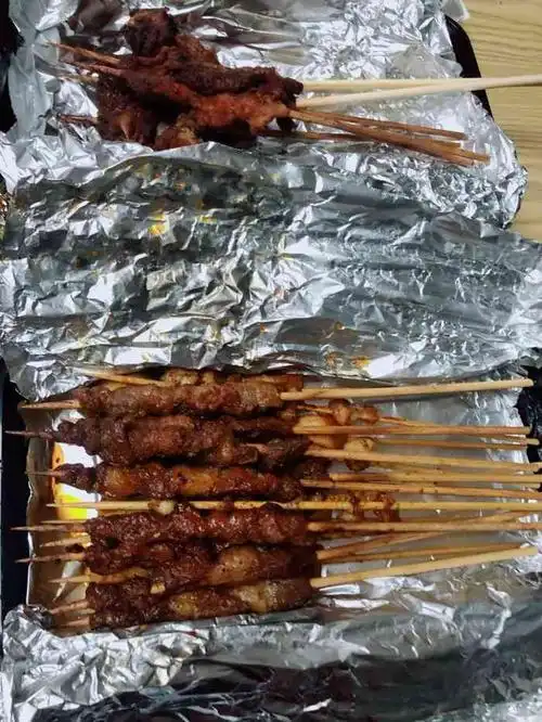 串意十足烧烤店(劲松店)-"路过店里,打包回来吃的.打包很用心,不.