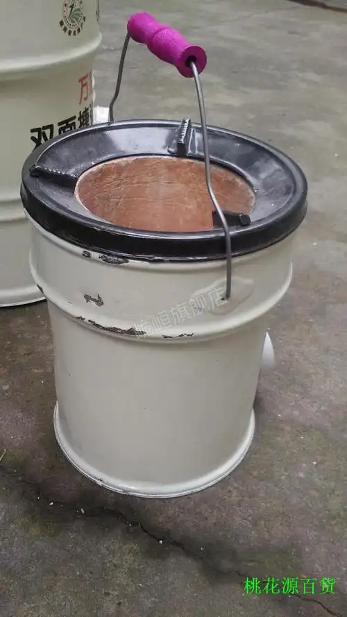 蜂窝煤炉子万家牌三节二节大小号煤炉蜂窝煤炉子家用做饭炉红中号轻微