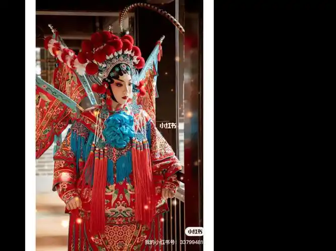 小姐姐体验戏曲刀马旦穆桂英花木兰系列