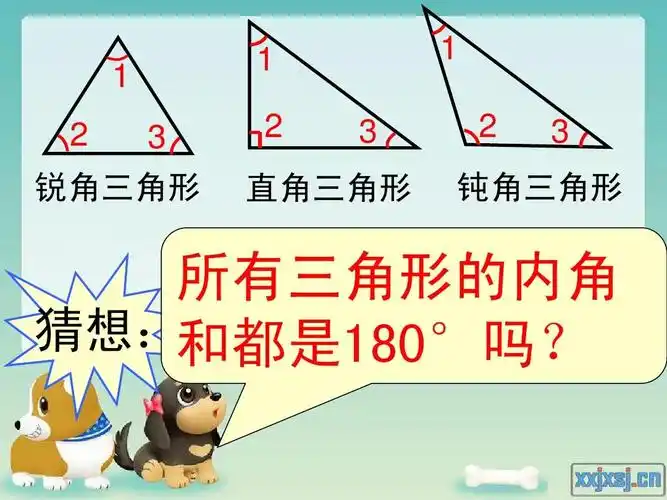 1 2               锐角三角形 直角三角形 钝角三角形 所有三角形的