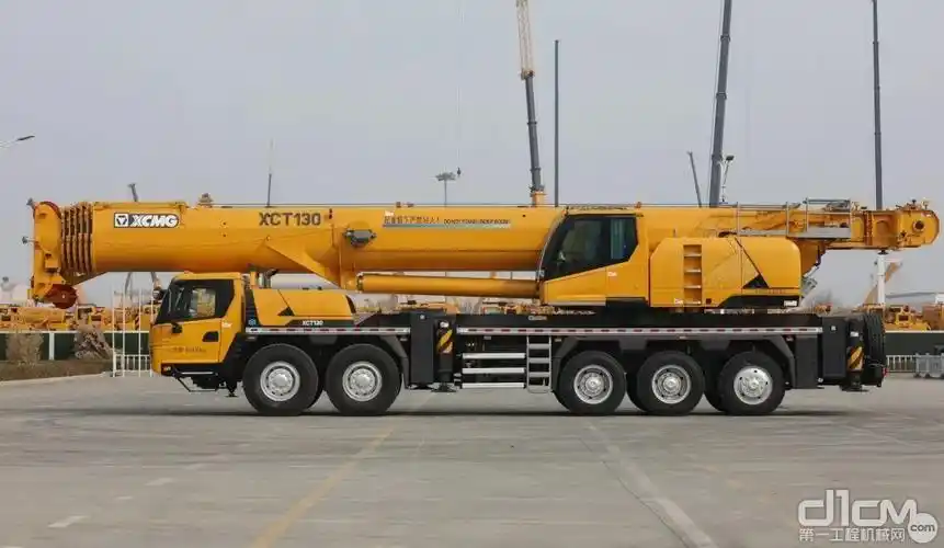 徐工g2代新品xct130g7标配作业速度分级控制技术