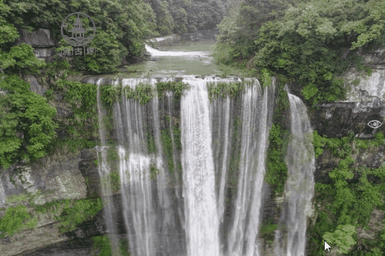 张家界又添经典 瀑布美不胜收