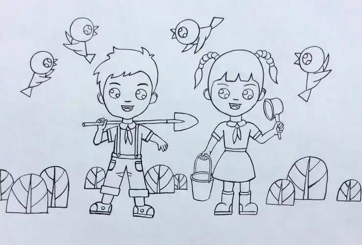 跟关老师学画画《劳动最光荣》总99期