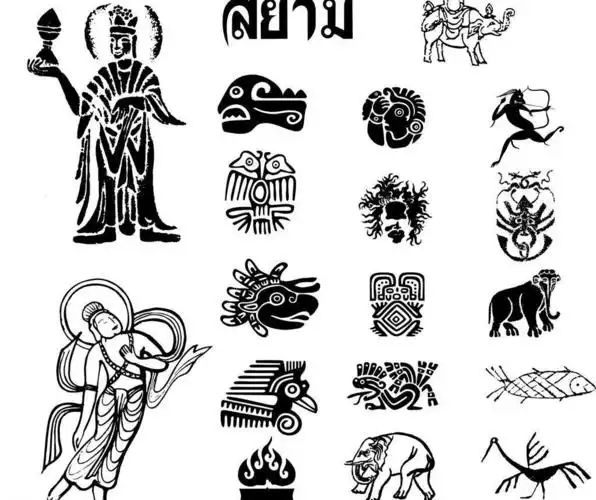 佛教元素矢量图图片高清图片免费下载(图片编号:776792)_六图网16pic.