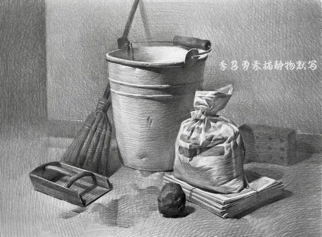 课堂默写示范#素描静物 #素描 #美术艺考 #美术生 #联考 - 抖音