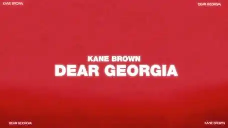 kane brown - dear georgia (official lyric video)