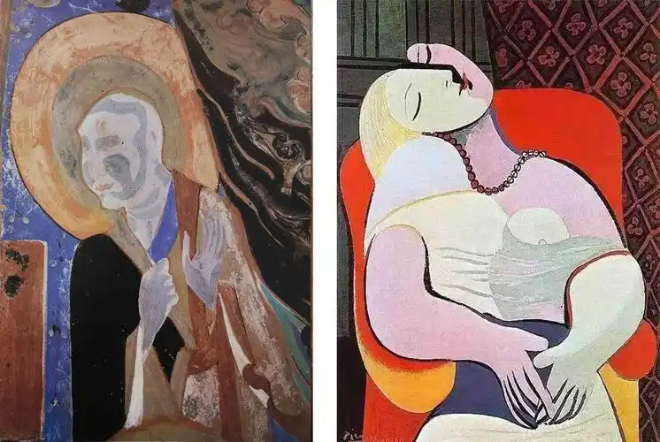 如果,1932年,正在画《梦》的毕加索,曾到莫高窟看到这些北魏北周时的